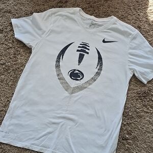 Nike White Short-Sleeve Penn State Graphic Tee